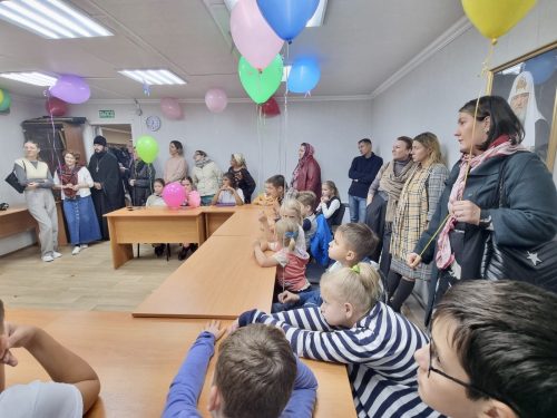 Начало учебного года в Воскресной школе при храме святителя Макария (Невского) в Бутырском