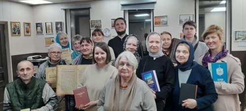 В храме святого благоверного князя Димитрия Донского в Раеве поговорили о важности чтения печатных книг