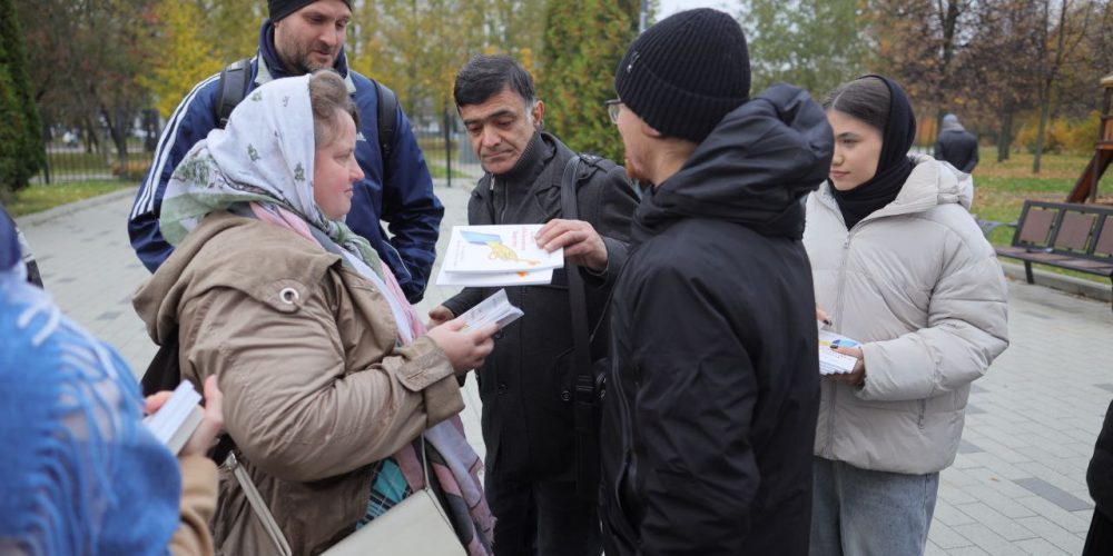 Храм иконы Божией Матери «Неопалимая Купина» в Отрадном провел очередную уличную миссию