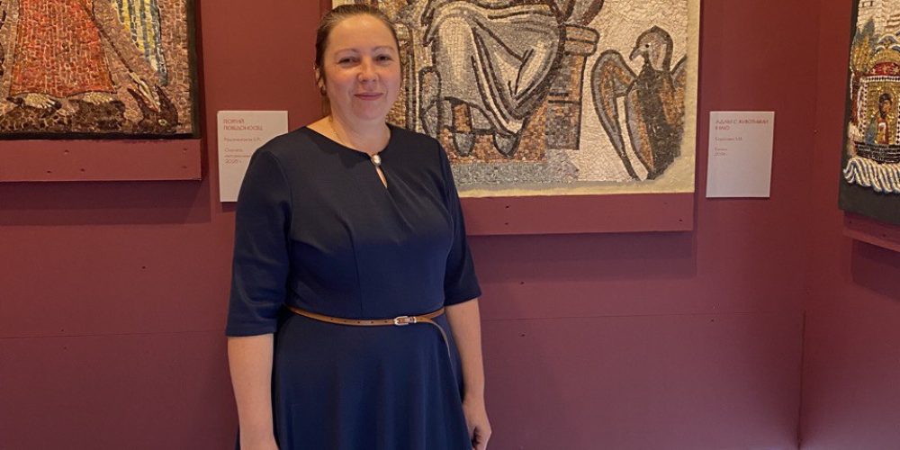 Прихожанка храма Казанской иконы Божией Матери в Лосиноостровской Марина Королева представила свои работы на фестивале церковного искусства «Видеть и слышать»