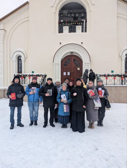 Миссионеры нескольких храмов Северо-Восточного викариатства провели уличную миссию