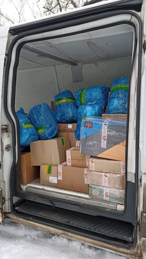Приход храма Ризоположения в Леонове отправил крупную партию гуманитарной помощи в зону СВО