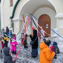 Прихожане храма Усекновения главы святого Пророка Предтечи и Крестителя Господня Иоанна в поселке Северный отметили начало Масленичной недели