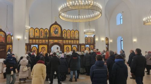 Рождество на приходе храма Усекновения главы святого Пророка Предтечи и Крестителя Господня Иоанна в поселке Северный