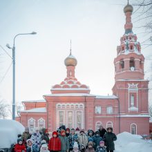 Учащиеся 3 и 4 классов школы №1539 посетили храм Живоначальной Троицы при бывшем приюте Бахрушиных