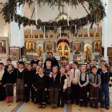 Храм иконы Божией Матери «Неопалимая Купина» в Отрадном посетили первоклассники школы №1554