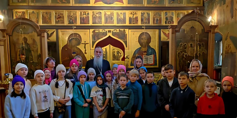 Храм Успения Пресвятой Богородицы в Архангельском-Тюрикове с экскурсией посетили учащиеся 4-х классов школы № 709