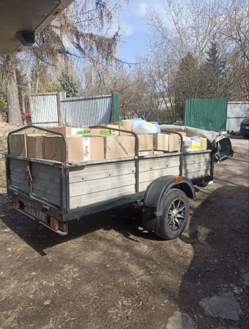 Гуманитарная помощь в зону СВО храма Ризоположения в Леонове