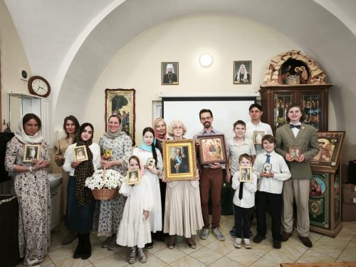 В воскресной школе храма Живоначальной Троицы при бывшем приюте братьев Бахрушиных состоялся урок-концерт, посвященный дню рождения святого Царя Николая II