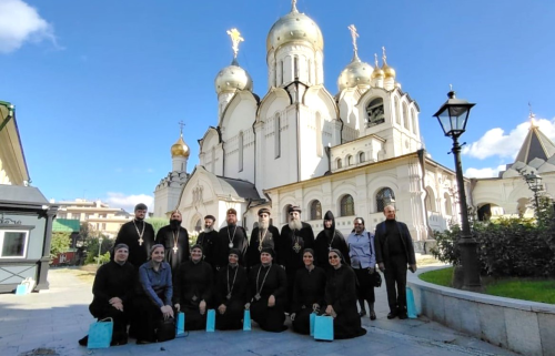 Митрополит Арсений сопровождал делегацию монашествующих Коптской Церкви во время их визита в Россию
