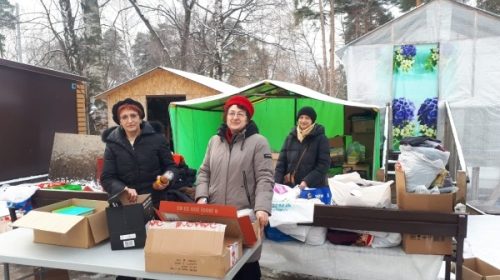 храм Собора Новомучеников и исповедников Российских в Бабушкине принял участие в городской акции по сбору вещей для нуждающихся семей г. Пошехонье, Ярославской области и жителей новых территорий