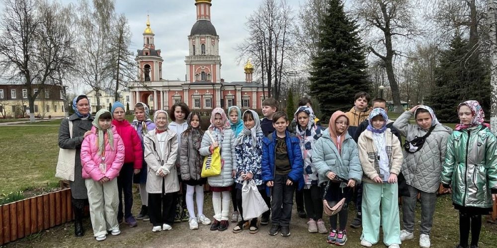 Экскурсия в усадьбе Свиблово для учащихся школы № 1955