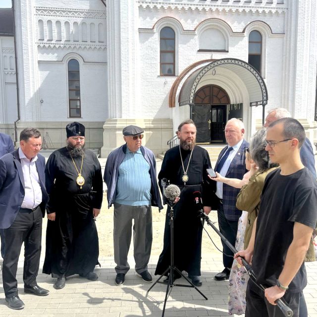 Митрополит Арсений принял участие в объезде строящихся храмов СВАО