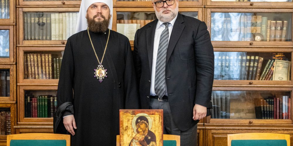 Митрополит Арсений встретился с ректором РГСУ
