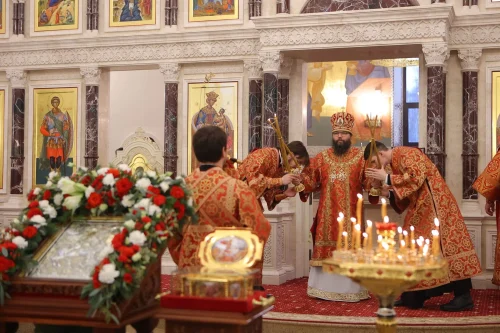 Ковчег с мощами великомученика Георгия Победоносца посетил Георгиевский храм пос. Жилино — завершение всероссийского принесения