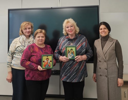 Представители храма преподобного Сергия Радонежского в Бибиреве встретились с руководством общеобразовательной школы № 953