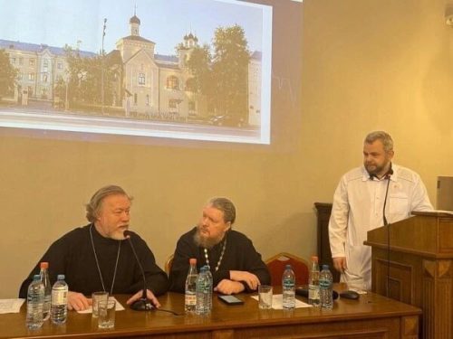 Настоятель храма Торжества Православия в Алтуфьево протоиерей Сергий Кляев принял участие в Рождественских чтениях