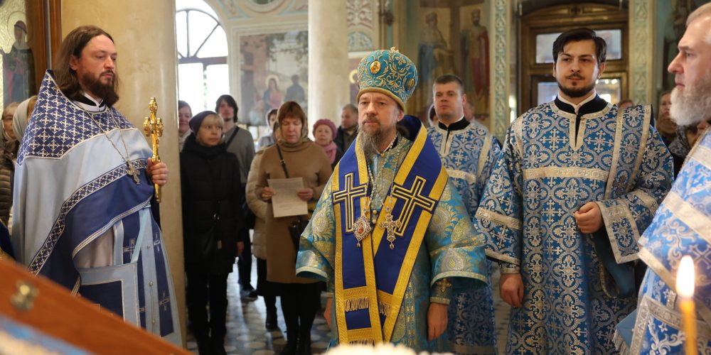 Благовещение Пресвятой Богородицы в храме Представительства Казахстанского Митрополичьего округа