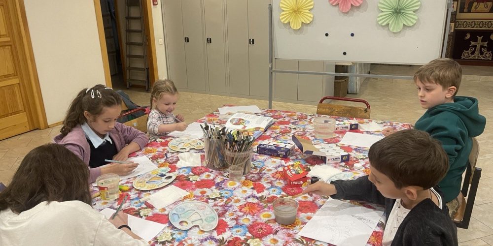В воскресной школе для детей храма Торжества Православия в Алтуфьево начался новый учебный год
