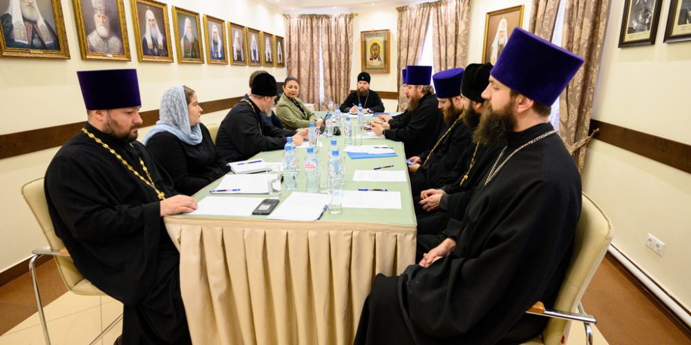 Управляющий Северо-Восточным московским викариатством возглавил работу заседания рабочей группы по вопросу проведения XII Окружных XXXIII Международных Рождественских образовательных чтений
