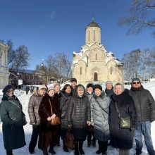 Прихожане храма иконы Божией Матери Живоносный источник в Бибиреве совершили паломничество в Спасо-Андроников монастырь