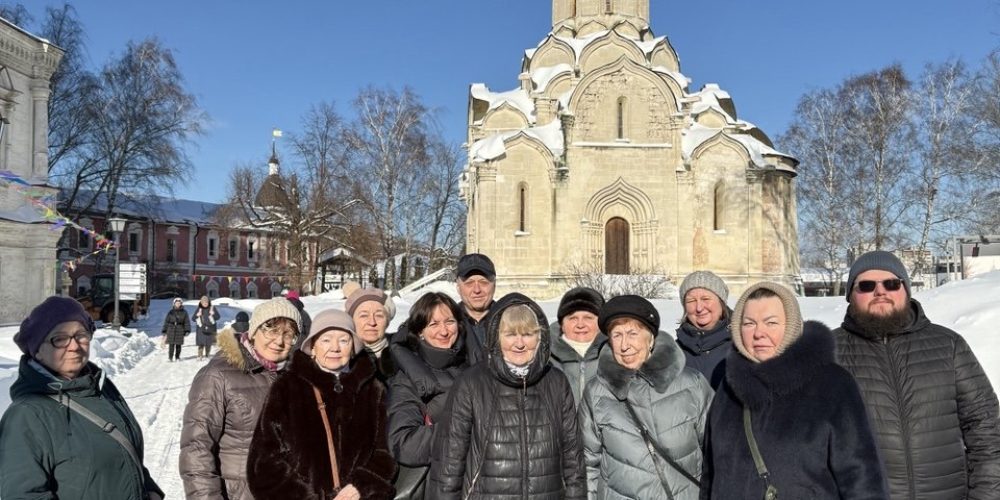 Прихожане храма иконы Божией Матери Живоносный источник в Бибиреве совершили паломничество в Спасо-Андроников монастырь