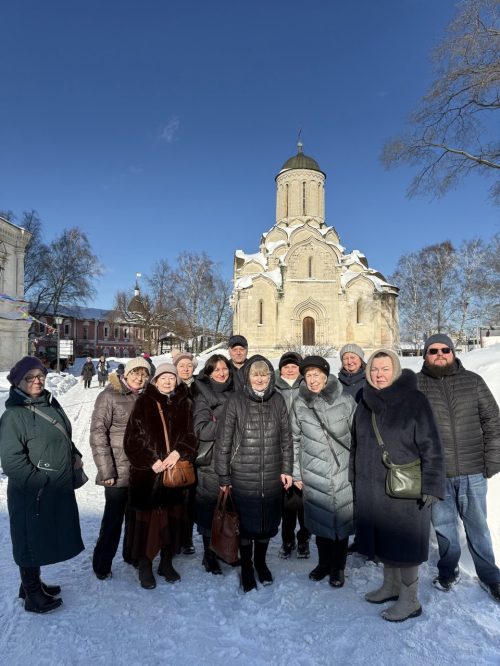 Прихожане храма иконы Божией Матери Живоносный источник в Бибиреве совершили паломничество в Спасо-Андроников монастырь