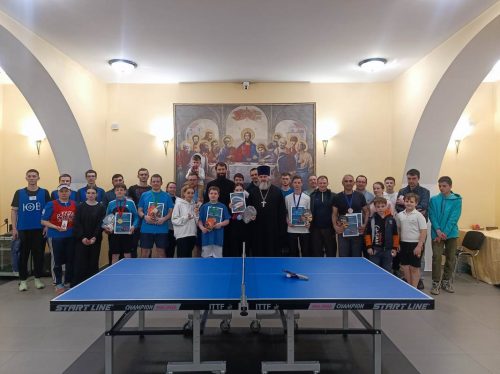II викариатский турнир по настольному теннису