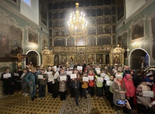 В храме Живоначальной Троицы в Останкино была проведена интеллектуально-спортивная игра-викторина «Покровские старты-2025»