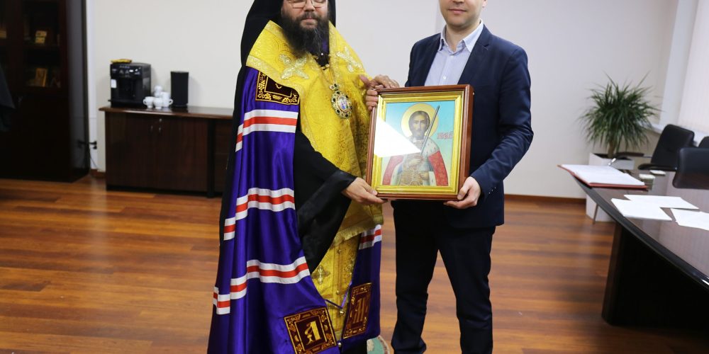 Архиепископ Егорьевский Матфей совершил молебное пение перед началом всякого доброго дела в Следственном управлении СВАО следственного комитета РФ