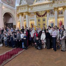 Воспитанники воскресной школы при храме иконы Божией Матери «Живоносный источник» в Бибиреве присутствовали на подведении итогов конкурса видеоблогинга «Святая Татьяна поможет!»