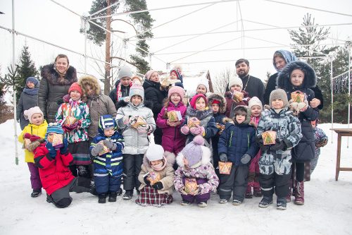 Традиционный рождественский праздник в Храме Успения Божией Матери в Архангельском-Тюрикове