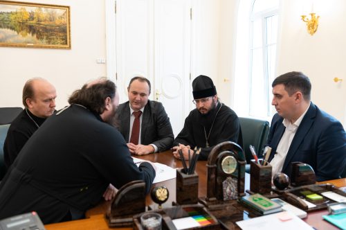 Председатель ФХУ провел рабочие совещания по вопросам проектирования и строительства нескольких храмов в Москве