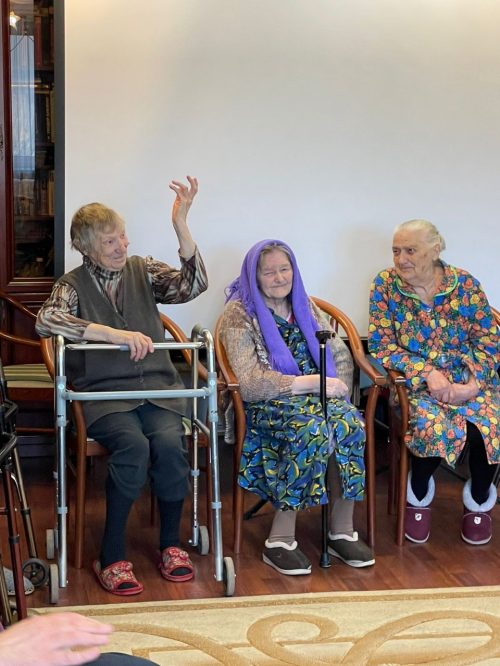 Посещение дома престарелых в д. Беляниново