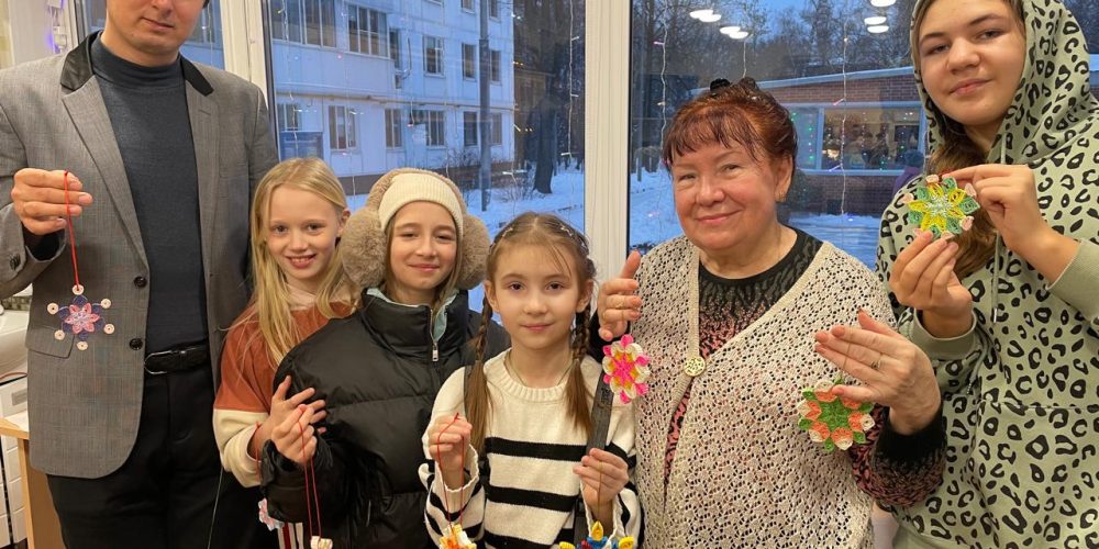 Активный день в воскресной школе храма Живоначальной Троицы при бывшем приюте Бахрушиных