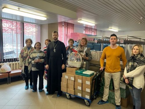 Рождественское поздравление подопечным госпиталя для ветеранов войн №3