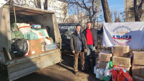 Гуманитарная помощь от храма Иверской иконы Божией Матери в Бабушкине в зону СВО