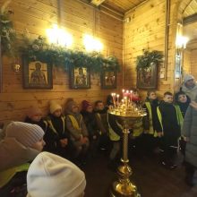 Храм-часовню Пророка Божия Илии в Отрадном с экскурсией посетили четвероклассники школы №1554