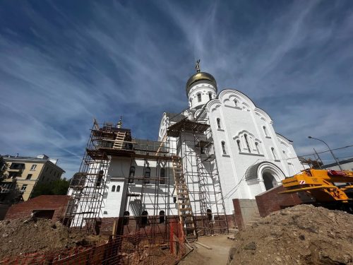 Состоялось выездное совещание по вопросу строительства храма Казанской иконы Божией Матери на Анадырском проспекте