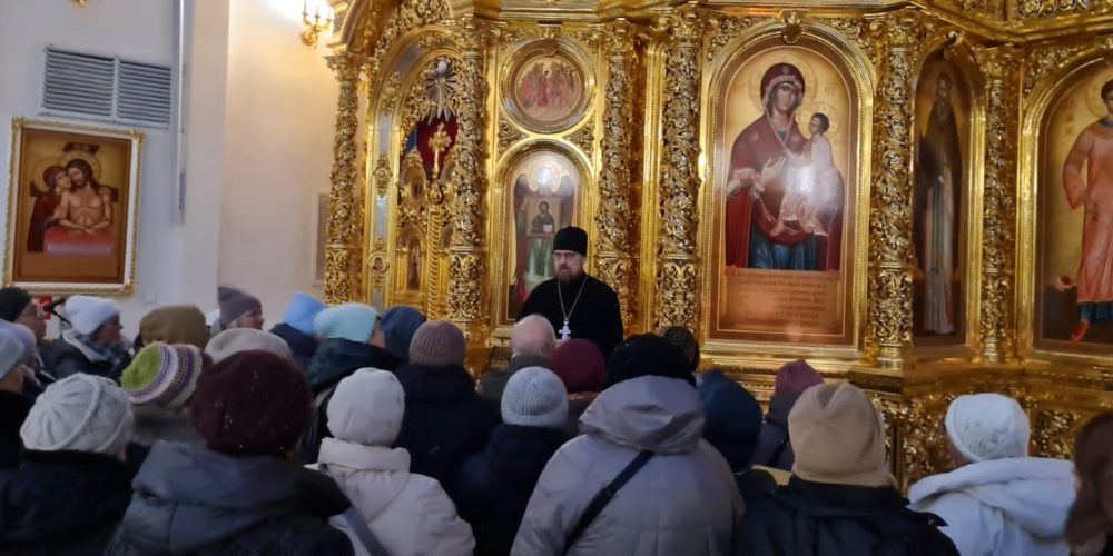 В храме равноапостольных Мефодия и Кирилла в Ростокино побывали жители Северного административного округа