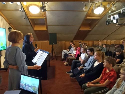 В храме Покрова Пресвятой Богородицы в Медведкове прошел День школы