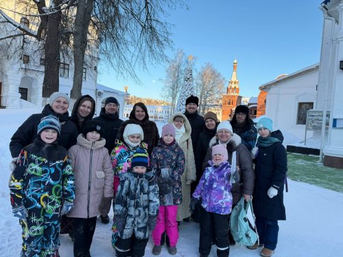 Воспитанники воскресной школы храма святых равноапостольных Мефодия и Кирилла в Ростокине совершили паломничество в Николо-Сольбинский монастырь