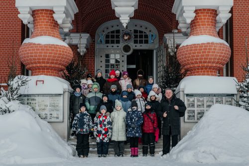 Учащиеся 4 «Б» класса школы 1503 посетили храм Живоначальной Троицы при бывшем приюте Бахрушиных и исторический комплекс Бахрушинского приюта