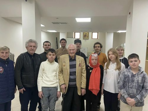 В храме святых равноапостольных Мефодия и Кирилла в Ростокине прошел урок патриотизма для детей и взрослых