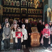 Воспитанники центра поддержки семьи и детства «Отрадное» посетили храм святых мучеников Адриана и Наталии в Бабушкине