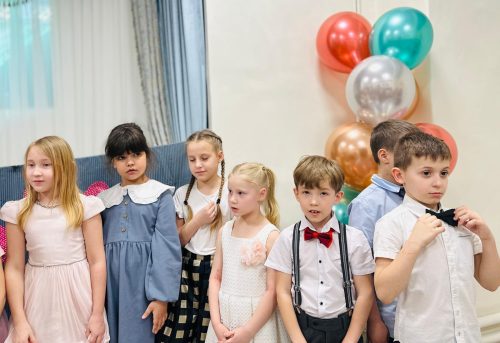 Пасхальный праздник в воскресной школe «Отрада» при храме святителя Николая Мирликийского в Отрадном