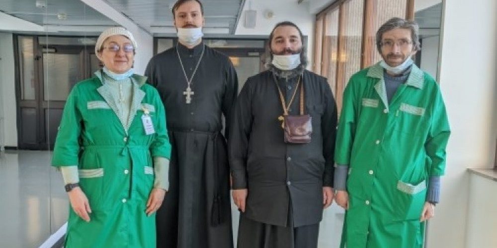 Поздравление подопечных госпиталя для ветеранов войн №3 с Днем защитника Отечества