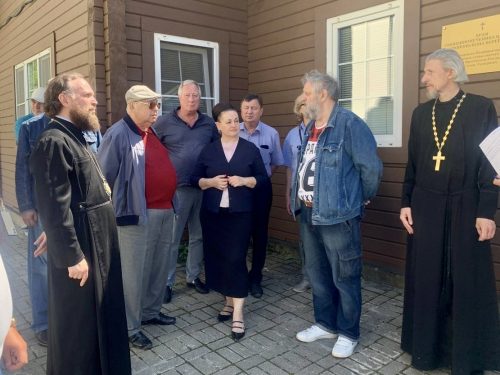 Митрополит Арсений принял участие в объезде строящихся храмов СВАО