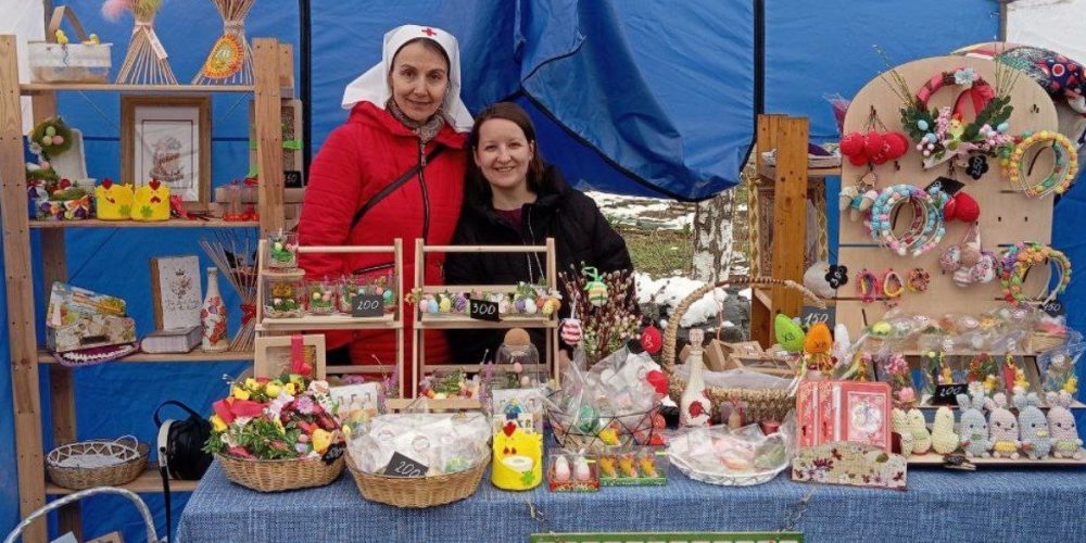 В храме святого благоверного князя Димитрия Донского в Раеве прошла благотворительная ярмарка