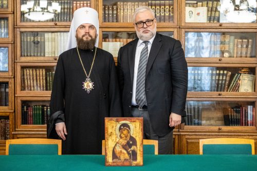 Митрополит Арсений встретился с ректором РГСУ